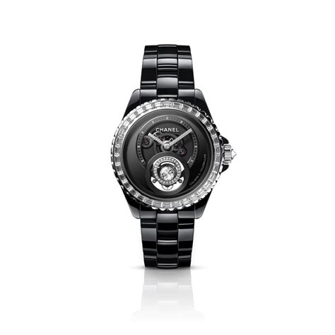 chanel j12 tourbillon diamant|Chanel j12.